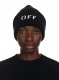 Off-White Off Stamp Loose Beanie - Black
