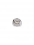 Off-White Ow Ring - Silver