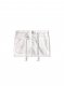 Off-White LAMINATED CARGO MINI SKIRT SILVER NO COL - Silver