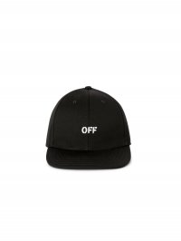 Off-White OFF STAMP DRILL BASEBALL CAP - Black