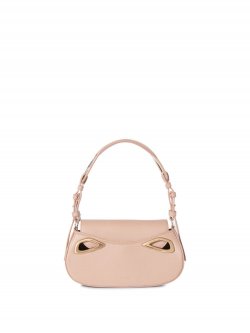 Off-White CLAM SHOULDER BAG - Neutrals