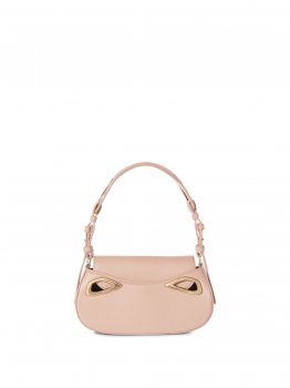 Off-White CLAM SHOULDER BAG - Neutrals