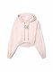 Off-White Bling Leaves S Arrow Crop Hoodie - Pink