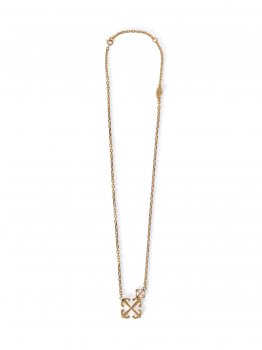 Off-White ARROW NECKLACE - Gold