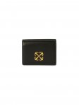 Off-White JITNEY MINI COMPACT WALLET BLACK NO COLO - Black