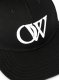 Off-White Drill Embr Owbaseball Cap - Black