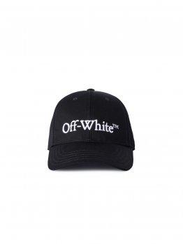 Off-White BOOKISH DRIL BASEBALL CAP - Black