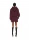 Off-White FOR ALL BOOK HOODIE SWEATDRES BURGUNDY on Sale - Red