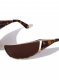 Off-White Luna Sunglasses - Brown