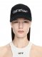 Off-White DRILL LOGO BKSH BASEBALL CAP - Black