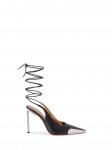 Off-White Lace Up Allen Pump - Black