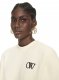 Off-White FLOCK OW OVER CREW on Sale - White