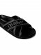 Off-White CLOUD CRISS CROSS SLIDER - Black