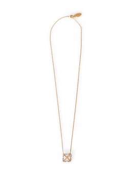 Off-White DEGRADE' ARROW PEND NECKLACE GOLD MULTI - Gold