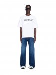 Off-White Arr Tab Zip Det Skate Jeans - Blue