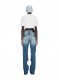 Off-White Off Stamp Cropped Tee - White
