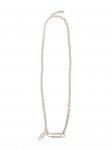 Off-White TEXTURE PAPERCLIP NECKLACE SILVER NO COL - Silver