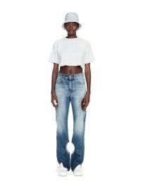 Off-White Off Stamp Cropped Tee - White