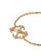 Off-White Arrow Strass Bracelet - Gold