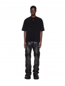 Off-White Biker Leather Pant - Black