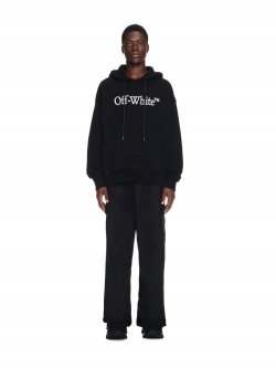 Off-White Big Bookish Skate Hoodie - Black