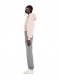 Off-White Bling Leaves S Arrow Crop Hoodie - Pink