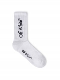 Off-White Big Logo Bksh Mid Calf Socks - White