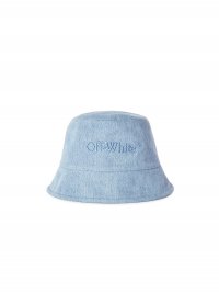 Off-White CO LOGO BKSH BUCKET HAT LIGHT BLUE LIGH on Sale - Light Blue Light Blue