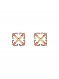 Off-White Degrade' Mini Earrings - Purple