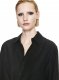 Off-White OFF JACQ TWIST SHIRT DRESS on Sale - Black