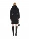 Off-White OFF STAMP ROUND CROP HOODIE on Sale - Black