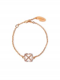 Off-White PAVE' ARROW BRACELET - Gold