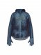 Off-White Body Scan 2Skin Denim Hood on Sale - Blue