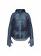 Off-White Body Scan 2Skin Denim Hood on Sale - Blue