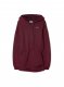 Off-White FOR ALL BOOK HOODIE SWEATDRES BURGUNDY on Sale - Red