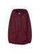 Off-White FOR ALL BOOK HOODIE SWEATDRES BURGUNDY on Sale - Red