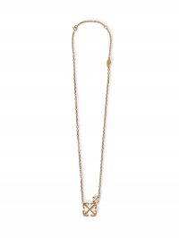 Off-White ARROW NECKLACE - Gold