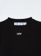 Off-White CROPPED S/S T-SHIRT on Sale - Black