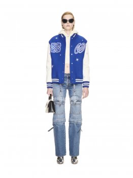 Off-White WO BLING STARS VARSITY - Blue