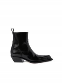 Off-White WESTERN BLADE ANKLE BOOT on Sale - Black