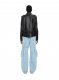 Off-White VINTAGE OVERSIZE BIKER on Sale - Black