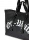 Off-White Day Off Mesh Baseball Logo Tote Bag - Black