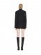 Off-White OFF JACQ TWIST SHIRT DRESS on Sale - Black
