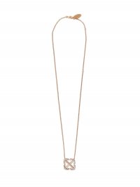 Off-White ARROW PAVE' PENDANT NECKLACE GOLD NO CO - Gold