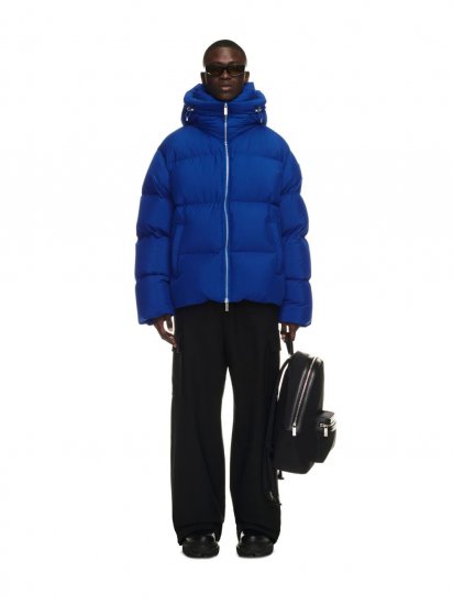 Off-White Patch Arr Down Puffer on Sale - Blue - Click Image to Close