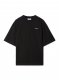 Off-White SCRATCH TAB SKATE S/S TEE on Sale - Black