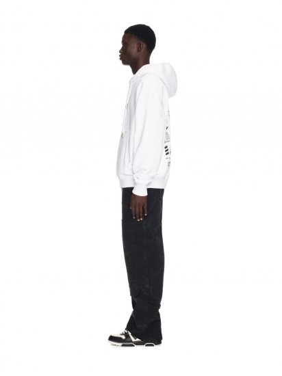 Off-White Off-White??Logic Skate Hoodie - White - Click Image to Close