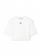 Off-White OFF STAMP RIBBED CROPPED TEE on Sale - White