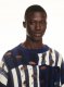 Off-White SHIBORI KNIT CREWNECK SIERRA LEONE NO C - Blue