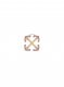 Off-White DEGRADE' MAXI ARROW EARRING GOLD MULTIC - Gold